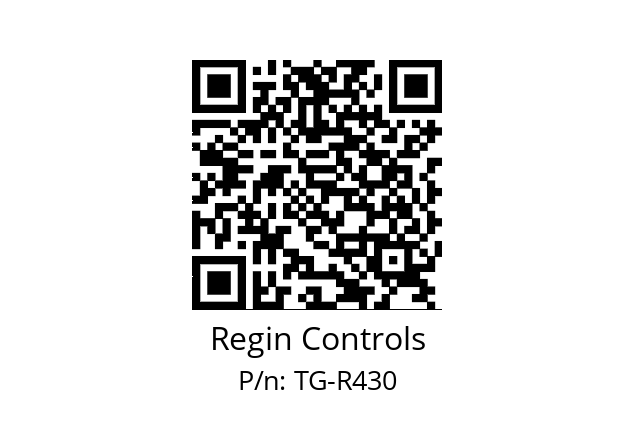   Regin Controls TG-R430