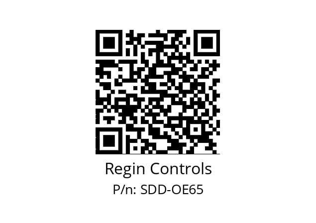   Regin Controls SDD-OE65