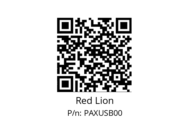   Red Lion PAXUSB00