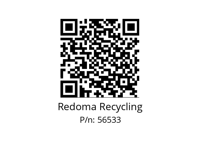   Redoma Recycling 56533