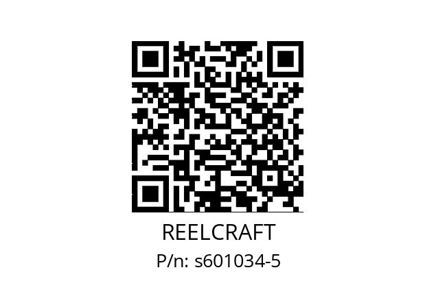   REELCRAFT s601034-5