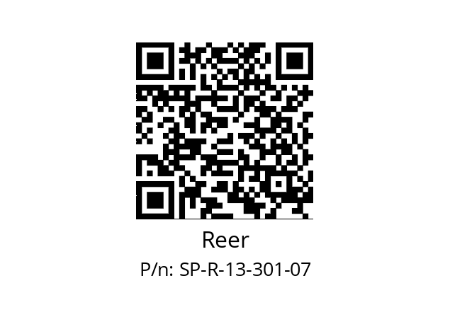   Reer SP-R-13-301-07