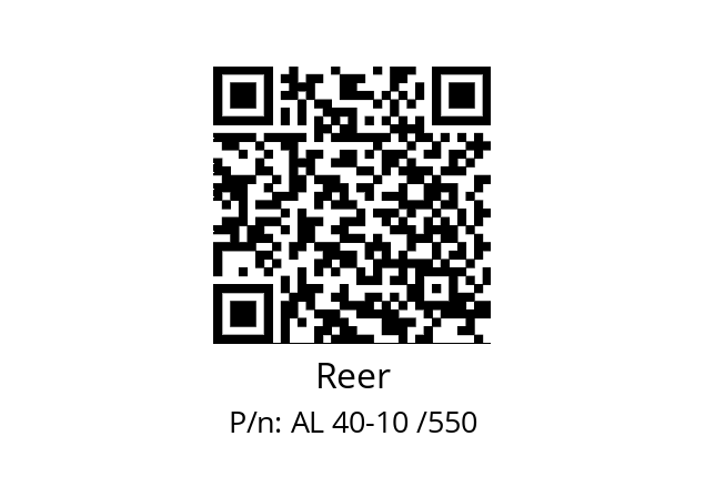   Reer AL 40-10 /550