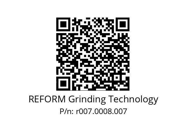   REFORM Grinding Technology r007.0008.007