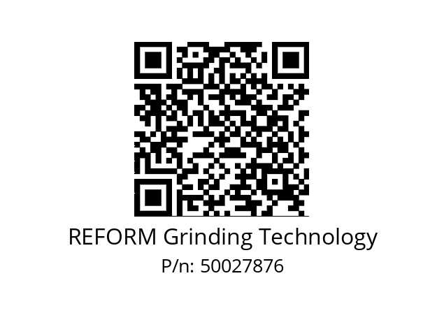   REFORM Grinding Technology 50027876