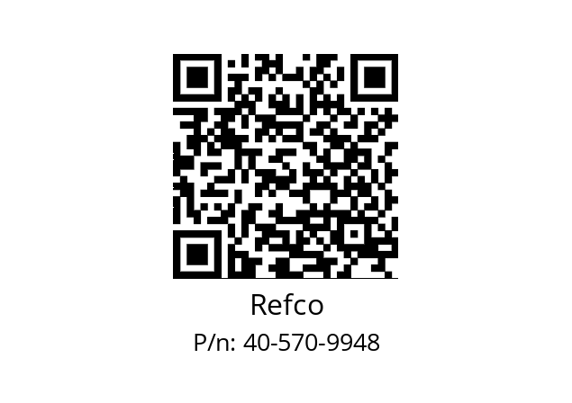   Refco 40-570-9948