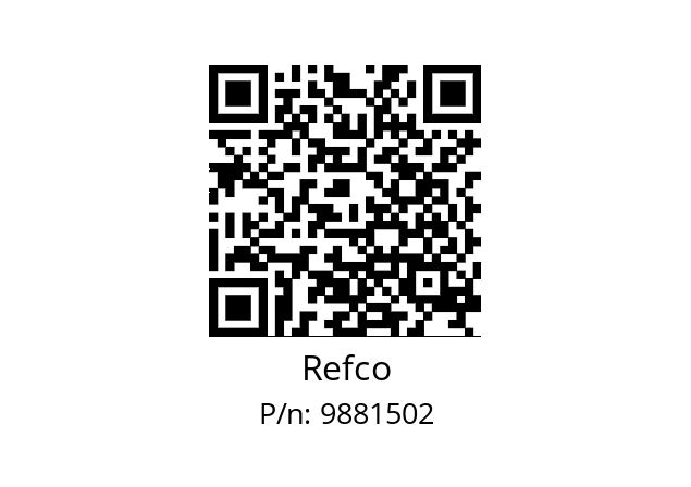  14540 Refco 9881502