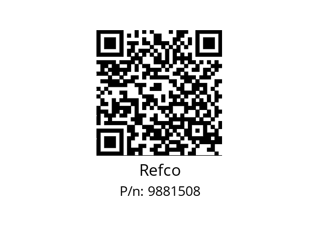  14502 Refco 9881508