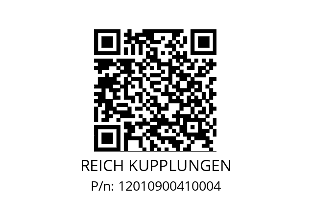   REICH KUPPLUNGEN 12010900410004