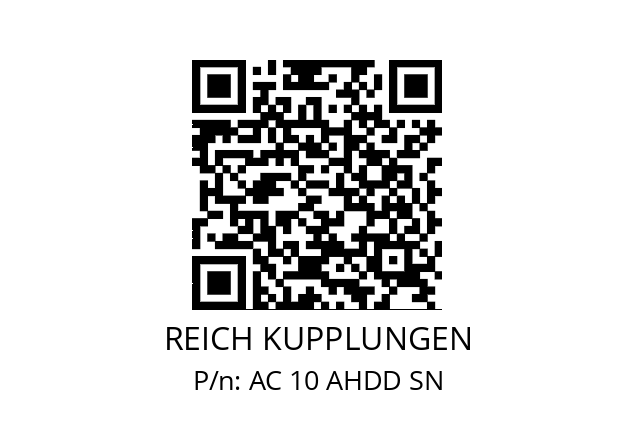   REICH KUPPLUNGEN AC 10 AHDD SN