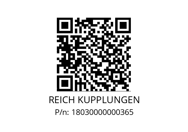   REICH KUPPLUNGEN 18030000000365