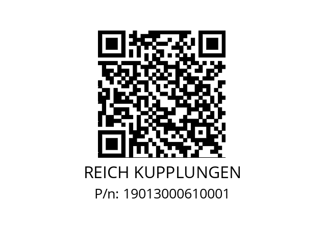   REICH KUPPLUNGEN 19013000610001