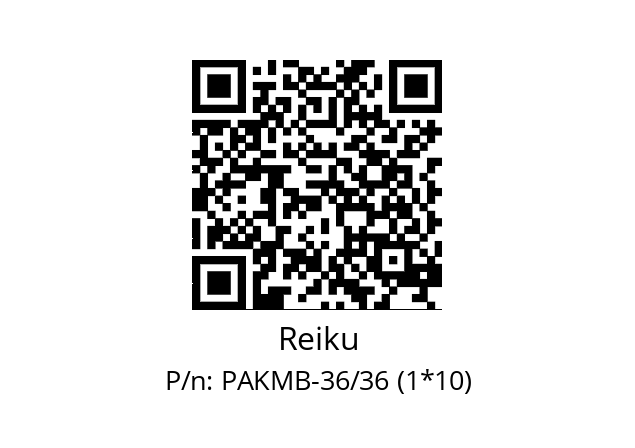   Reiku PAKMB-36/36 (1*10)