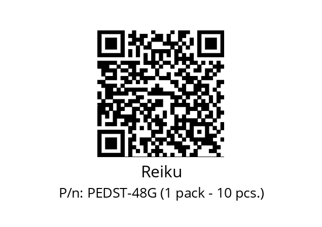   Reiku PEDST-48G (1 pack - 10 pcs.)