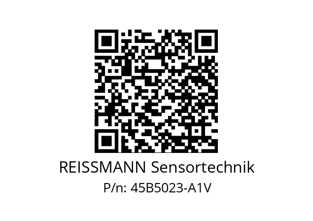  45B5023-A1V REISSMANN Sensortechnik 45B5023-A1V