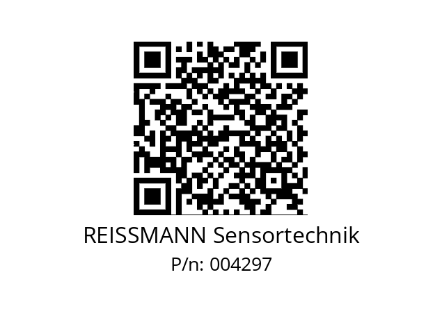   REISSMANN Sensortechnik 004297