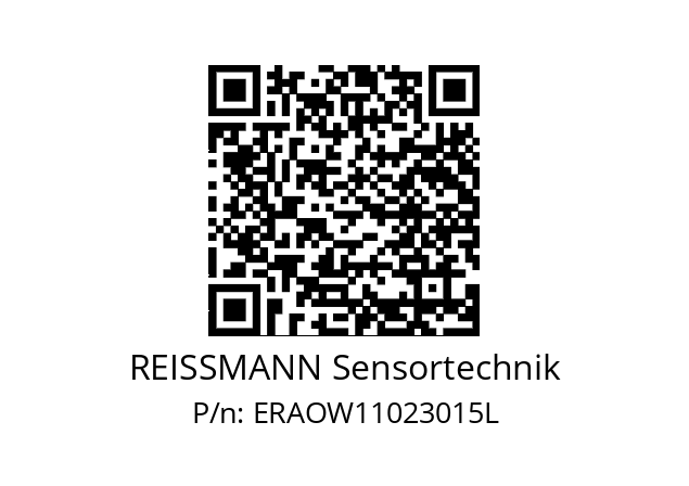   REISSMANN Sensortechnik ERAOW11023015L