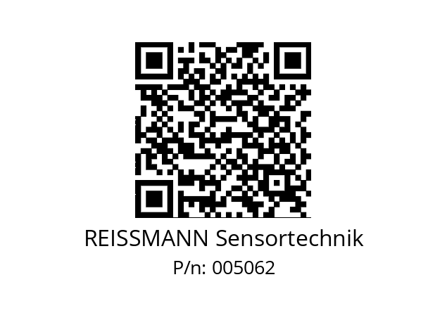   REISSMANN Sensortechnik 005062