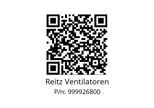   Reitz Ventilatoren 999926800