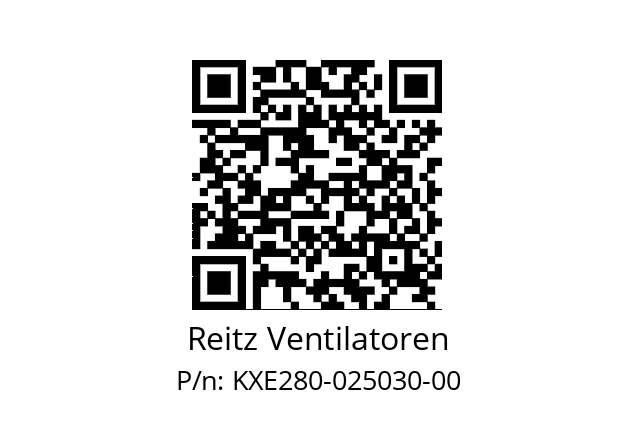   Reitz Ventilatoren KXE280-025030-00