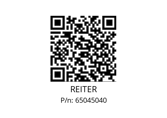   REITER 65045040