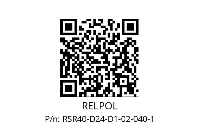   RELPOL RSR40-D24-D1-02-040-1