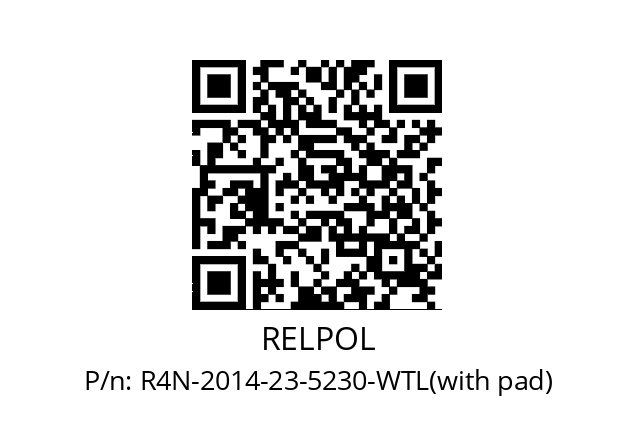   RELPOL R4N-2014-23-5230-WTL(with pad)