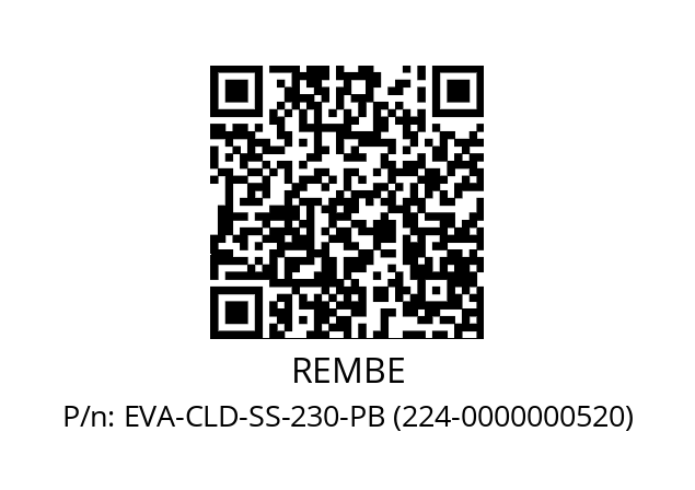   REMBE EVA-CLD-SS-230-PB (224-0000000520)