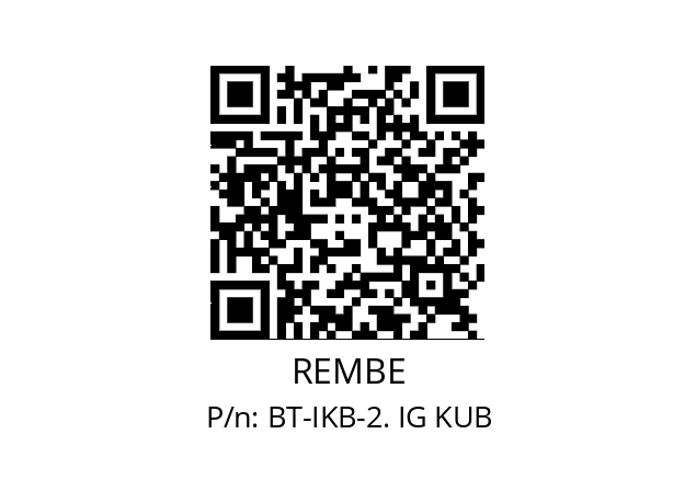   REMBE BT-IKB-2. IG KUB