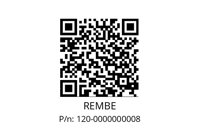   REMBE 120-0000000008