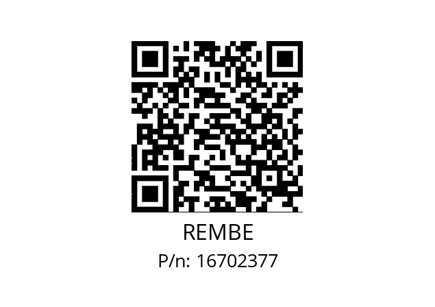   REMBE 16702377