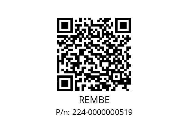   REMBE 224-0000000519