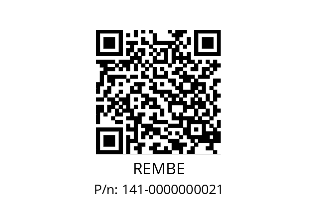   REMBE 141-0000000021