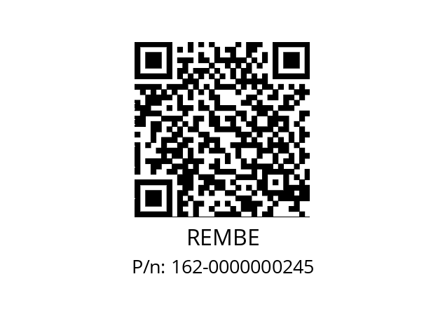   REMBE 162-0000000245