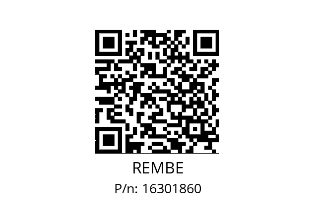   REMBE 16301860