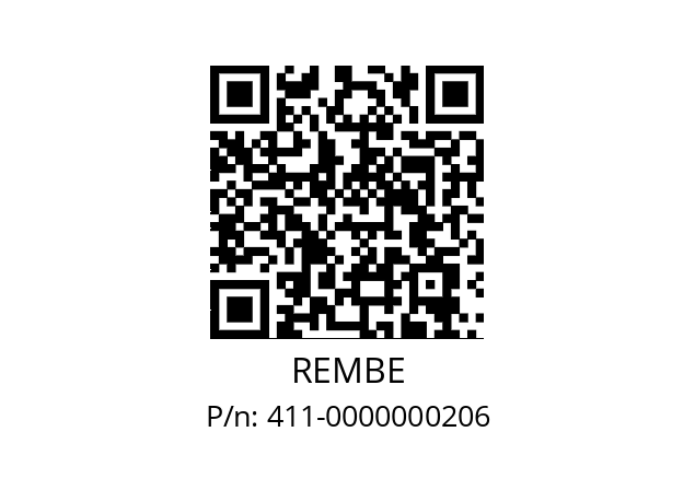   REMBE 411-0000000206