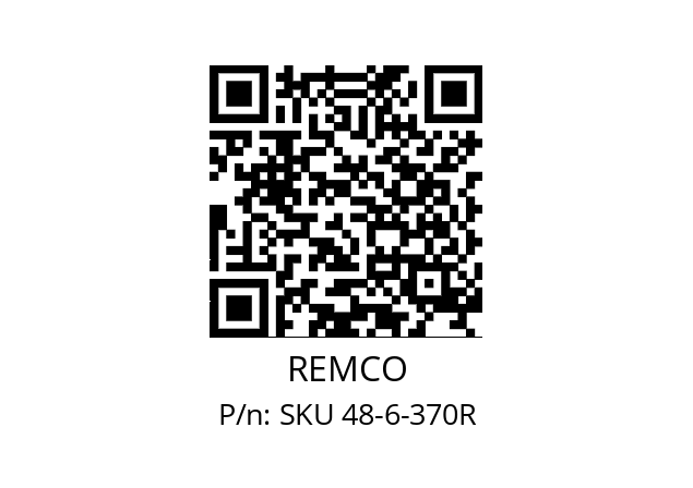   REMCO SKU 48-6-370R