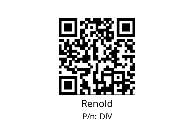   Renold DIV