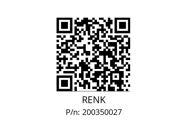   RENK 200350027