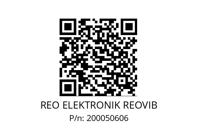  REOVIB 506 REO ELEKTRONIK REOVIB 200050606