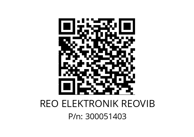   REO ELEKTRONIK REOVIB 300051403