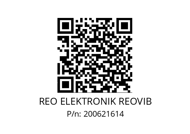   REO ELEKTRONIK REOVIB 200621614