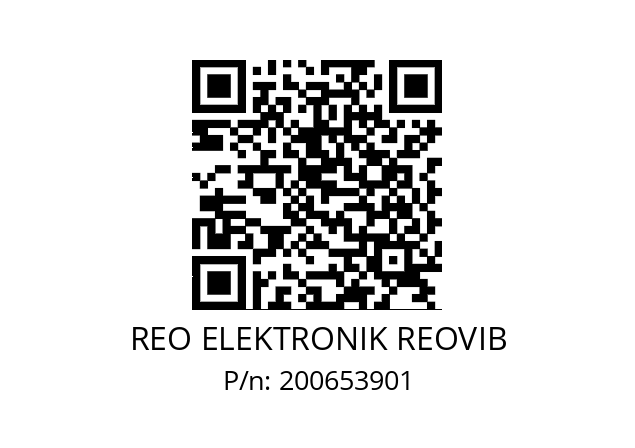   REO ELEKTRONIK REOVIB 200653901