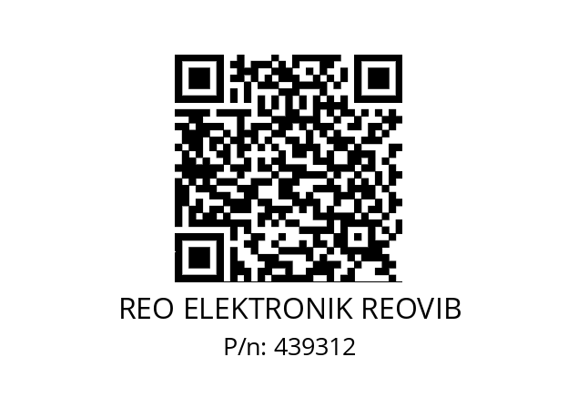   REO ELEKTRONIK REOVIB 439312