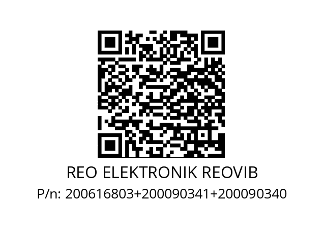   REO ELEKTRONIK REOVIB 200616803+200090341+200090340