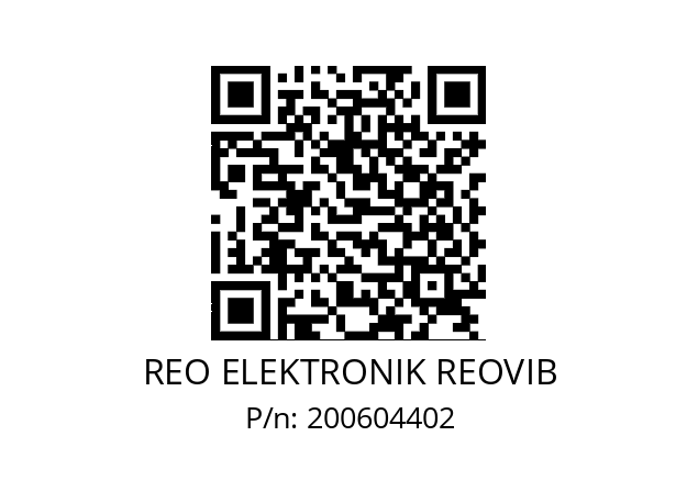   REO ELEKTRONIK REOVIB 200604402