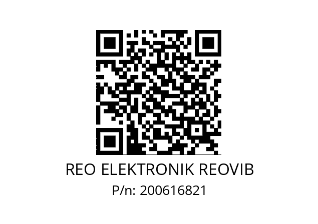   REO ELEKTRONIK REOVIB 200616821