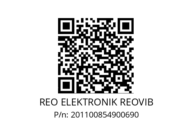   REO ELEKTRONIK REOVIB 201100854900690