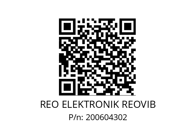   REO ELEKTRONIK REOVIB 200604302