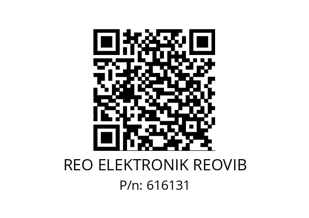   REO ELEKTRONIK REOVIB 616131